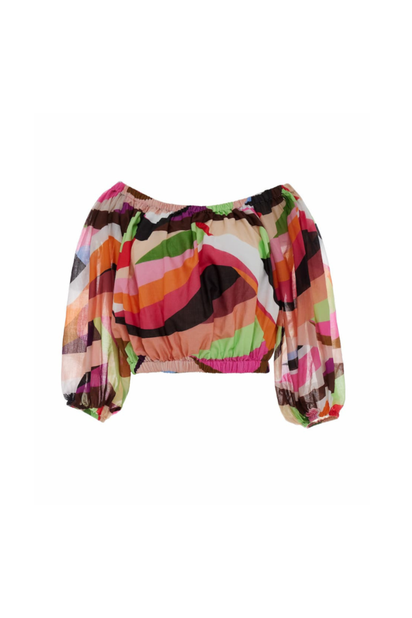 Devotion Twins Jannali Top - Multi/Green