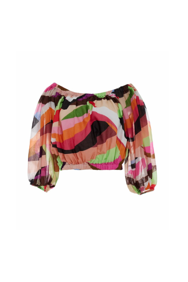 Devotion Twins Jannali Top - Multi/Green