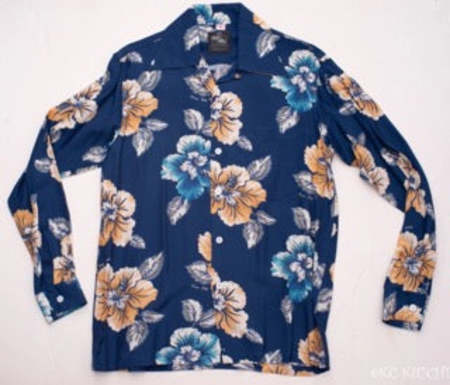 Kona Bay Aloha Shirt - Blue Land Of Aloha | Garmentory
