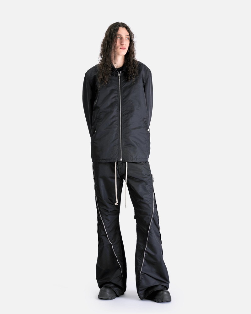 Rick Owens Zipfront Jacket - Black