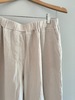 It Is Well L.A. Organic Crinkled Gauze Pant - Zinc - Thumbnail 3