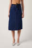 MM6 Maison Margiela Denim Midi Skirt - Dark Blue - Thumbnail 2