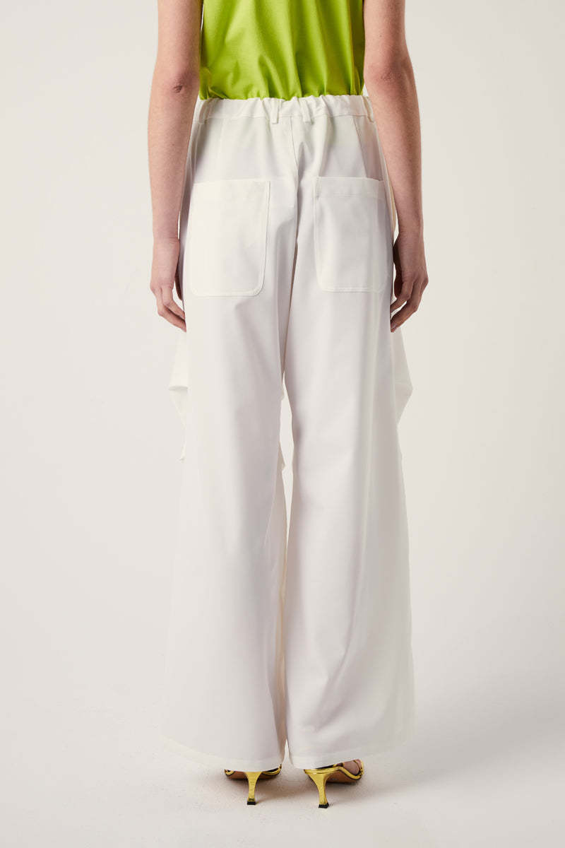 ボトムスその他 MM6 Maison Margiela MM6 Maison Margiela Trousers White White Painter Trousers by MM6 Maison Margiela on Sale