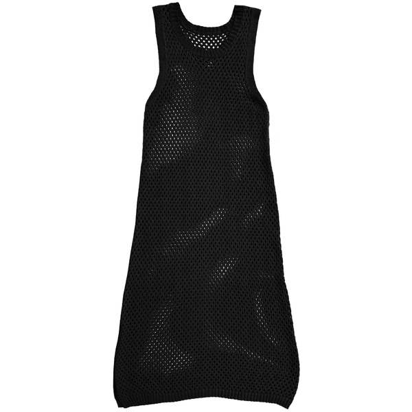 knit halterneck dress RENI - Knitted Halterneck Maxi Dress