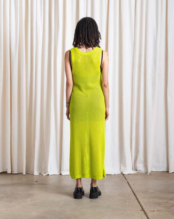 knee length dresses for ladies Navy and Off White Knit Top Midi Dress main image 1