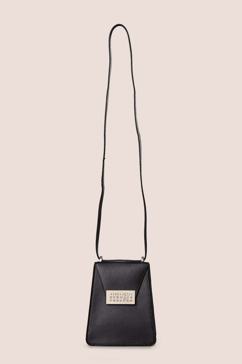 MM6 Maison Margiela Small Numeric Crossbody Bag - Black
