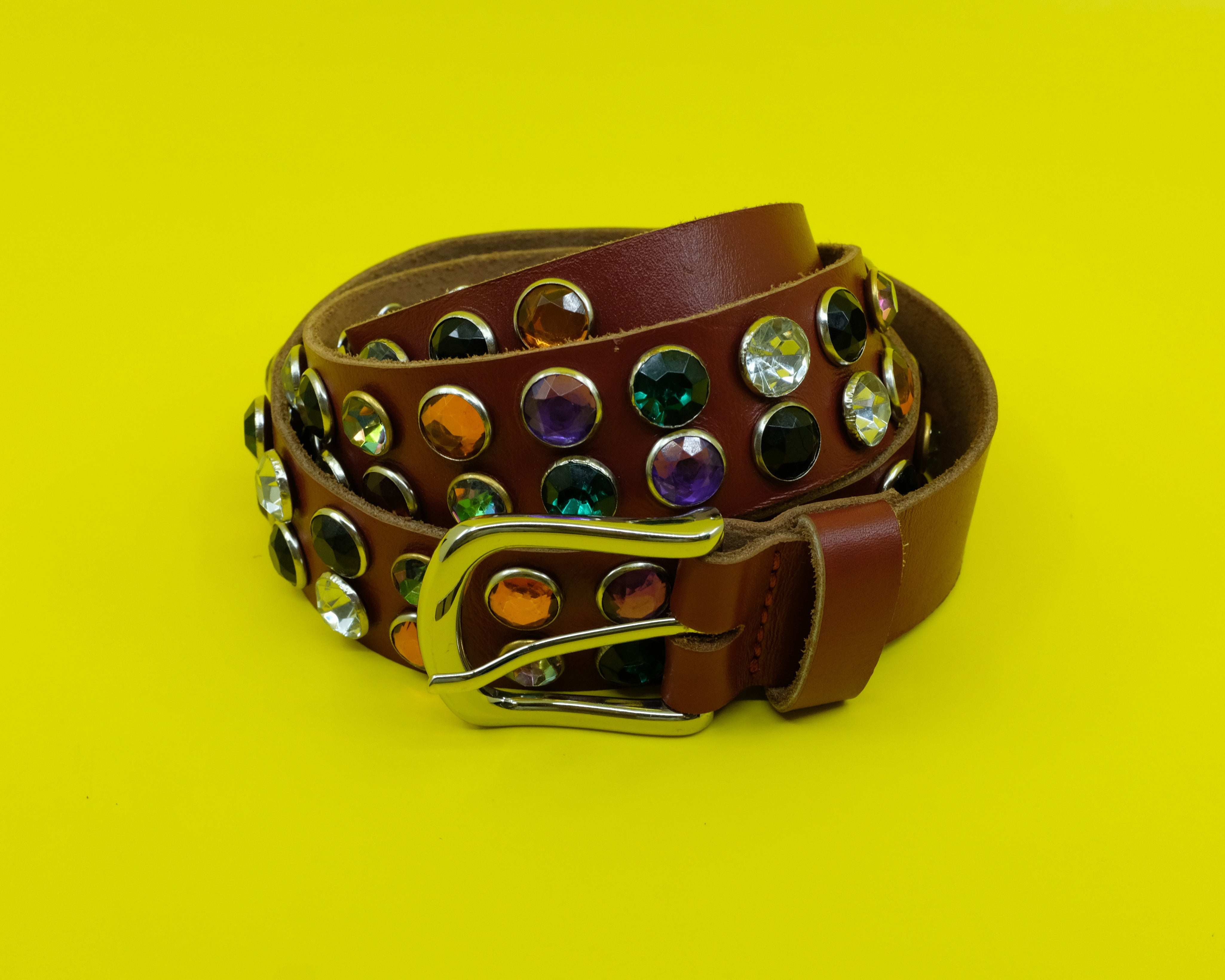 BODE Gem Stud Belt - Red | Garmentory display picture 1