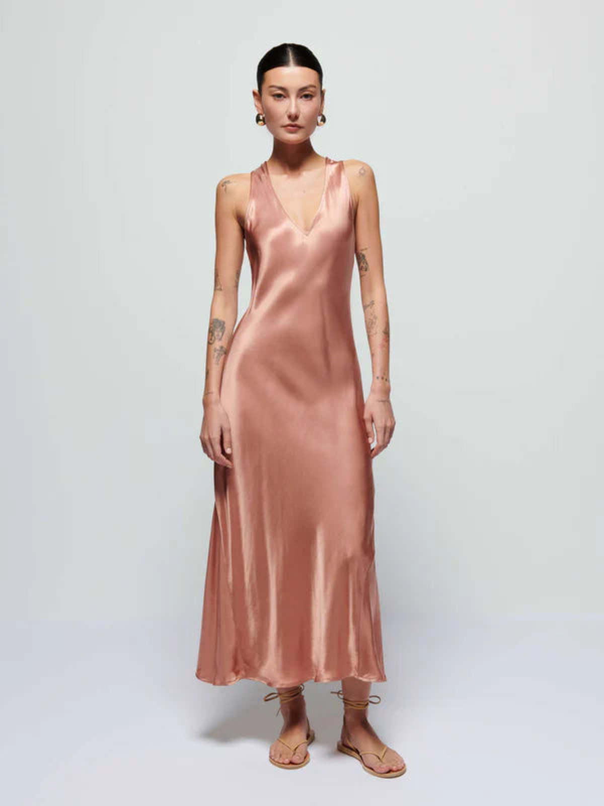 green emerald velvet dress Mocha Mousse Stretch Keyhole Maxi Dress-FINAL Sale Xs