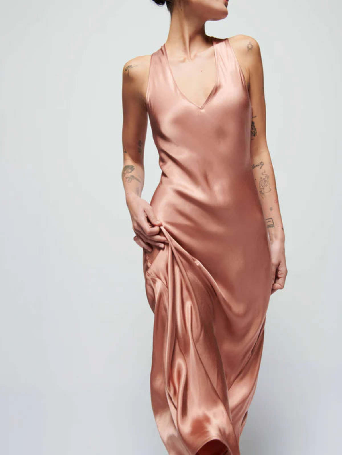 Nation Ltd Jhene Dress - Mocha Mousse | Garmentory
