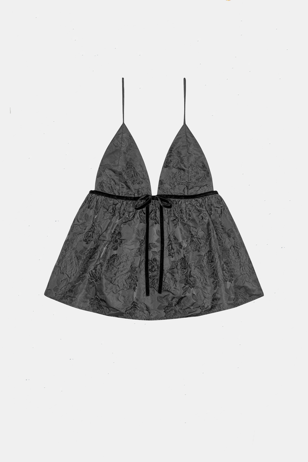 トップス GANNI Botanical Jacquard Strap Top Ganni Botanical Jacquard Strap Top | Garmentory