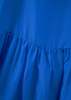 KIDS Caramel Grape Silk Slip Dress - Royal Blue - Thumbnail 4
