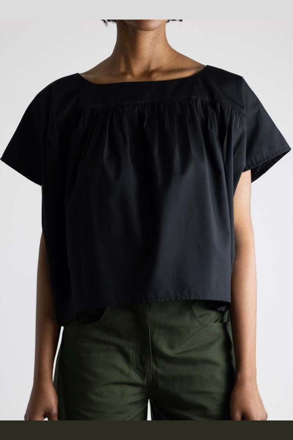 Meg Birdie Top - Black