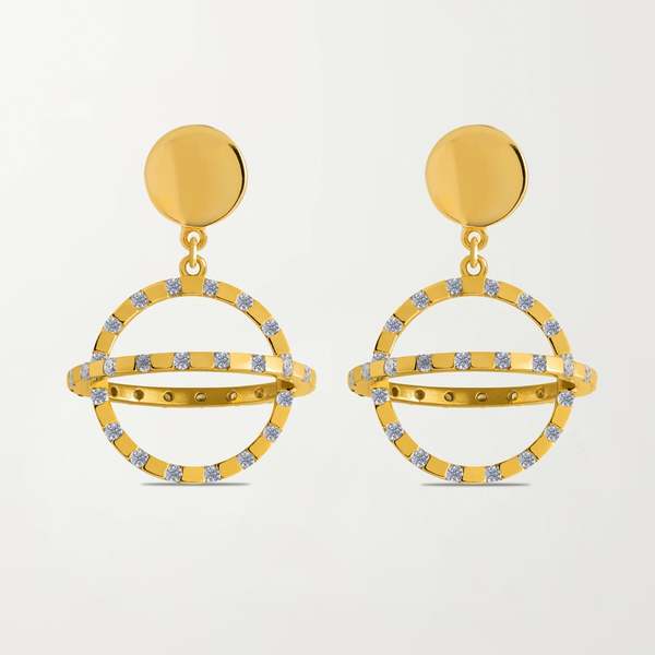 Montserrat New York The Venus Earrings - Diamonds