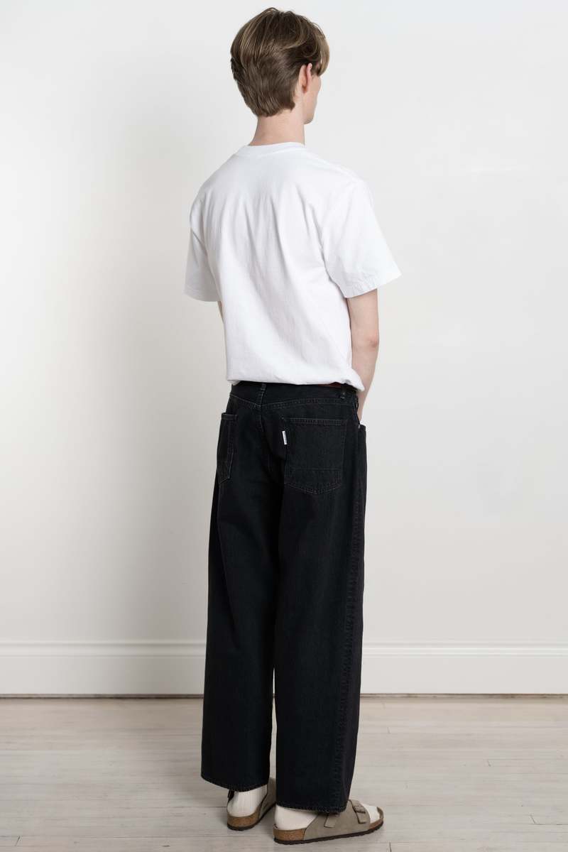 ENDS and MEANS】 5 Pockets DENIM - Washed Black -