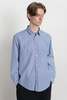 ENDS and MEANS Aldous Shirts - Blue Stripe - Thumbnail 3