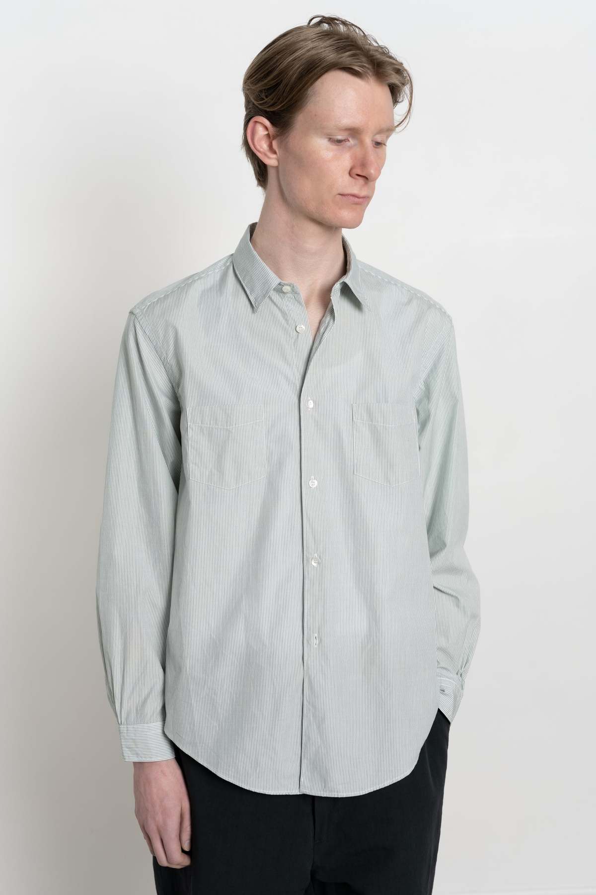 Aldous-Shirts-Green-Stripe-