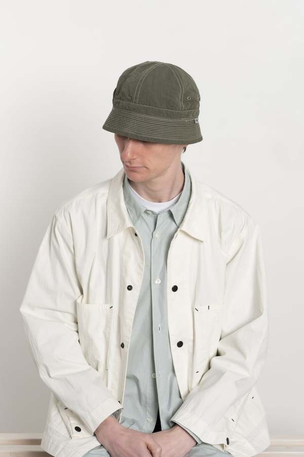ENDS and MEANS Army hat S ホワイト