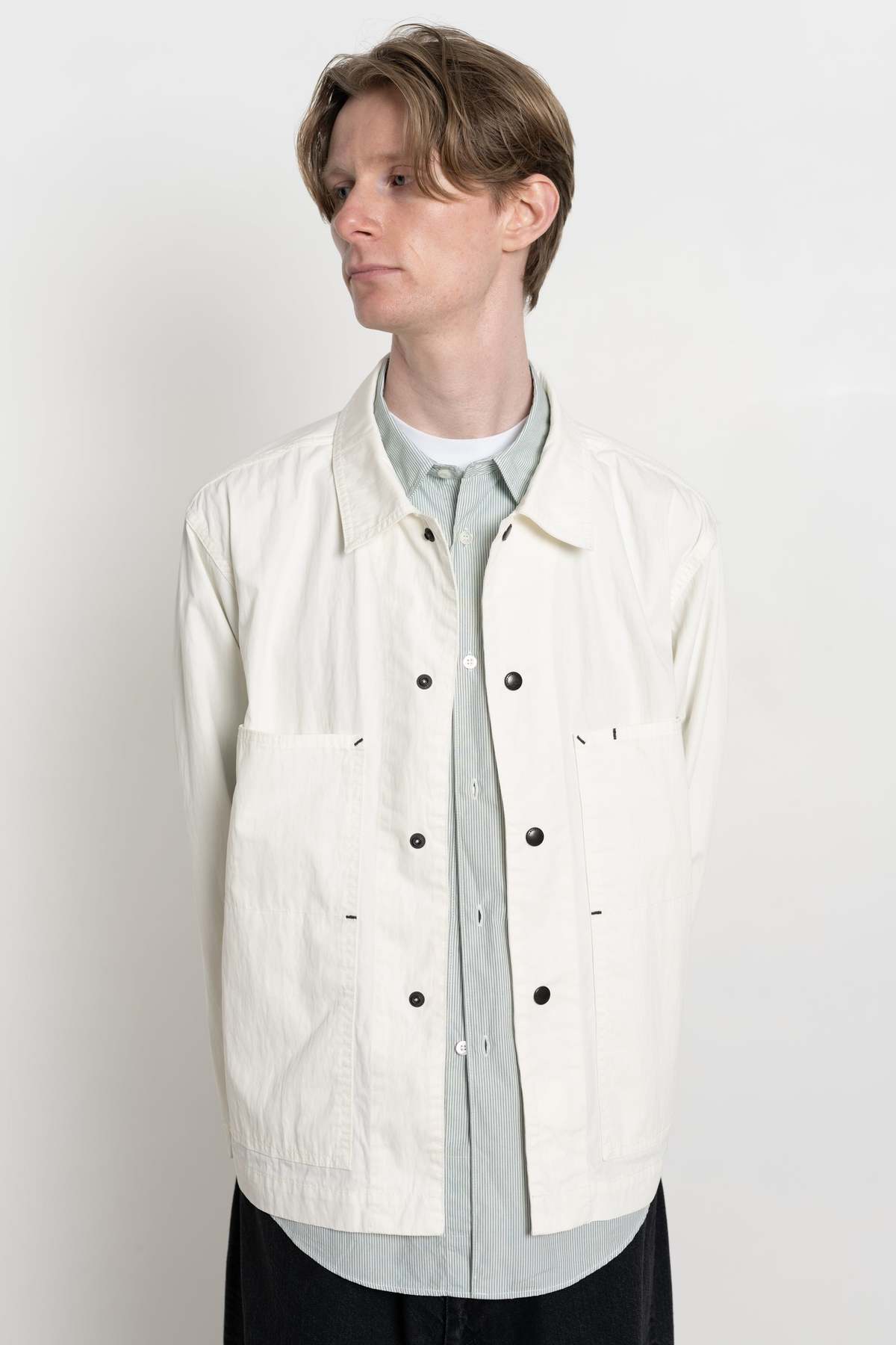 ENDS and MEANS Cover All Jacket - Off White | Garmentory