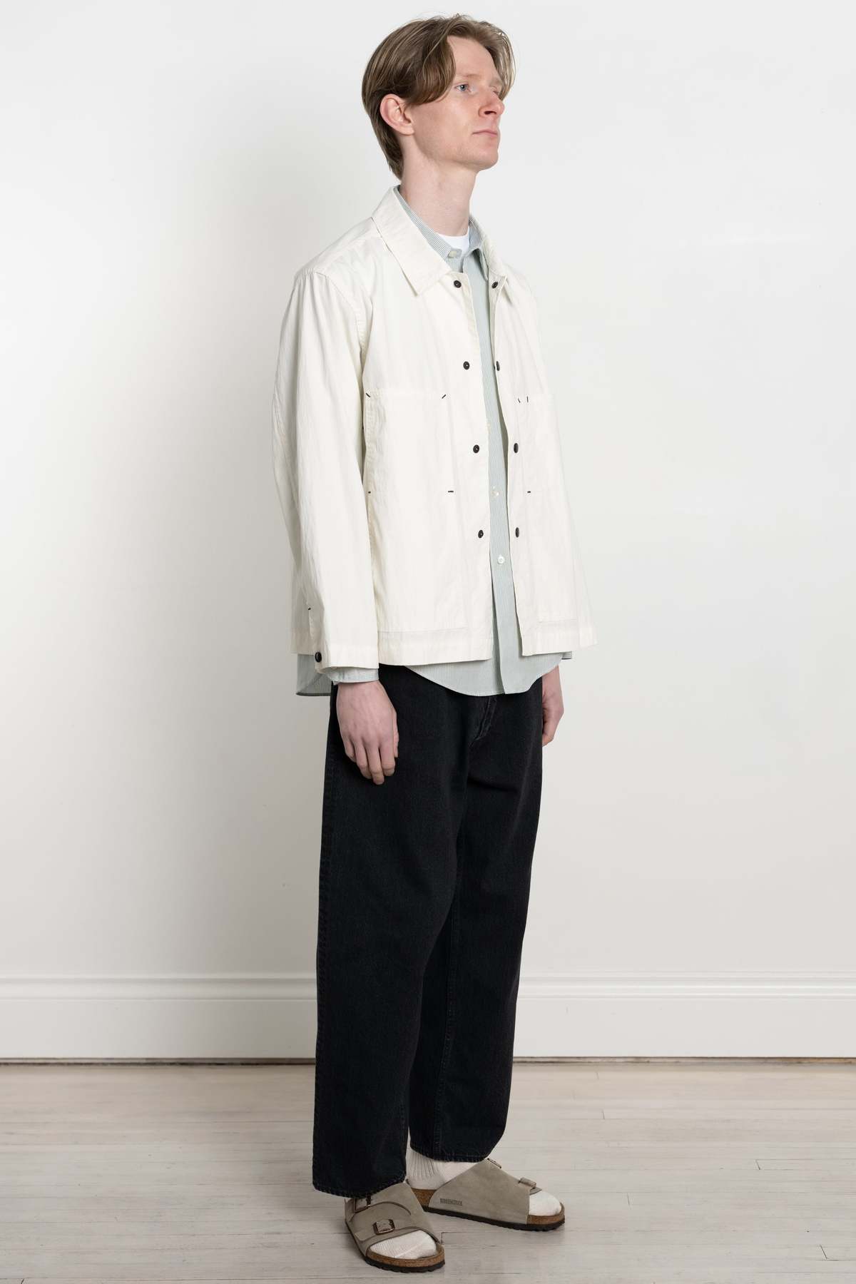 ENDS and MEANS Cover All Jacket - Off White | Garmentory