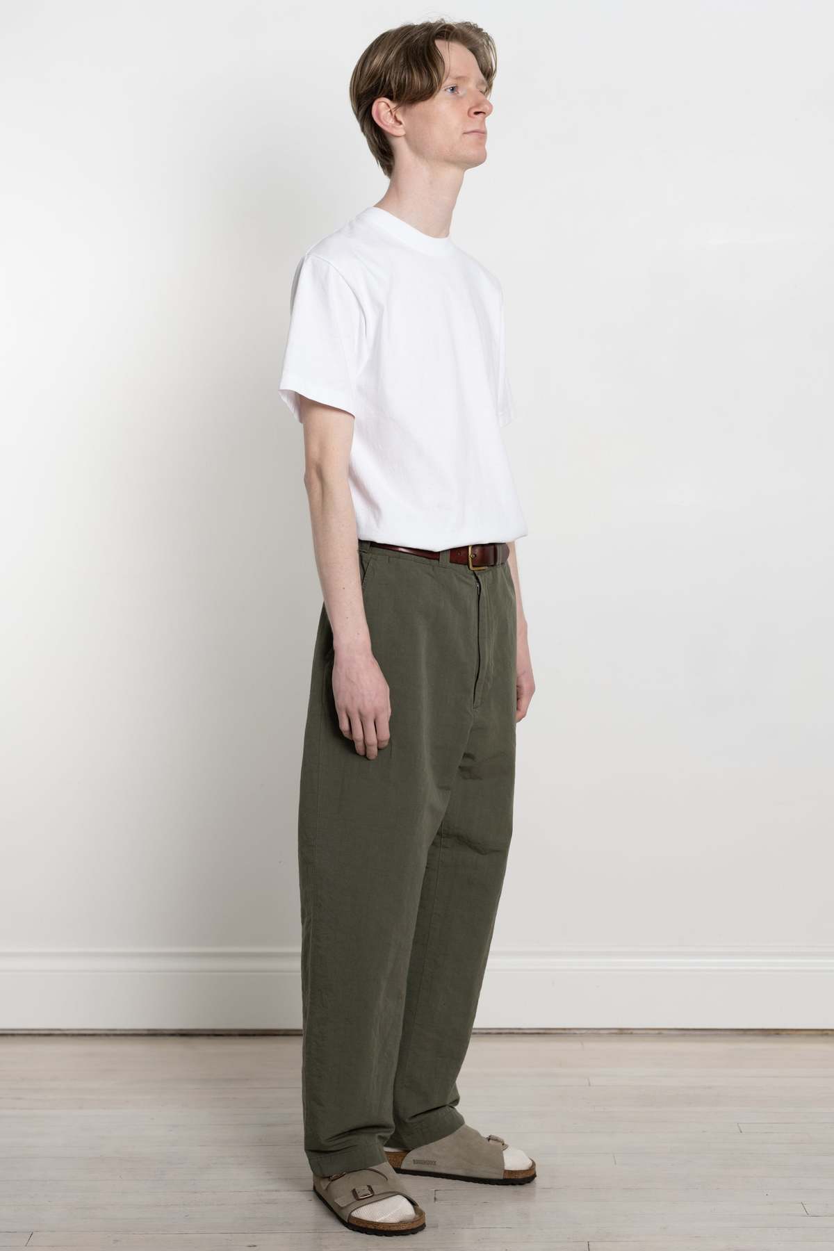 パンツ ENDS and MEANS Work Chino Work-Chino-Green-