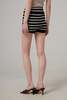 AMI Sailor Mini Shorts - Black/Chalk - Thumbnail 3