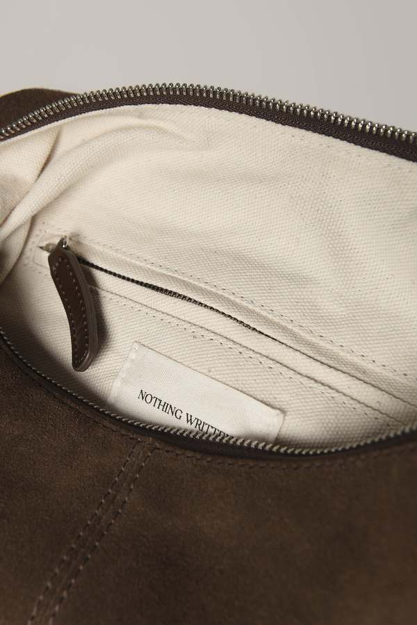 Nothing Written Ht Suede Shoulder Bag - Caramel | Garmentory
