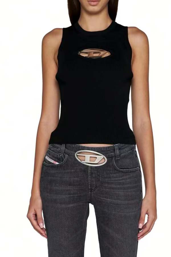 DIESEL M ONERVA TOP - Black | Garmentory