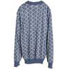 Sundazed (France) Argyle Interlock Knit Cuff Sleeve Polo Sweater Kyanite : L - Thumbnail 5