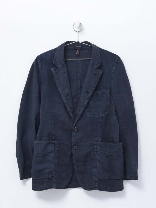 DRAKE'S MKII LINEN GAMES BLAZER - NAVY | Garmentory