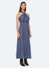Sea NY Risa Halter Dress - Blue/Clay - Thumbnail 5