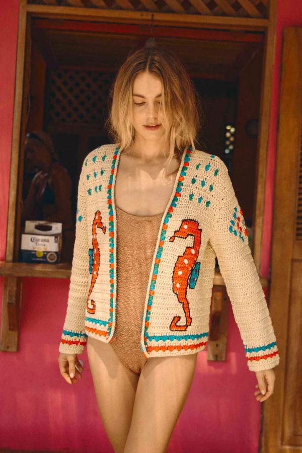 Hunter Bell Callen Cardigan - Marina Crochet