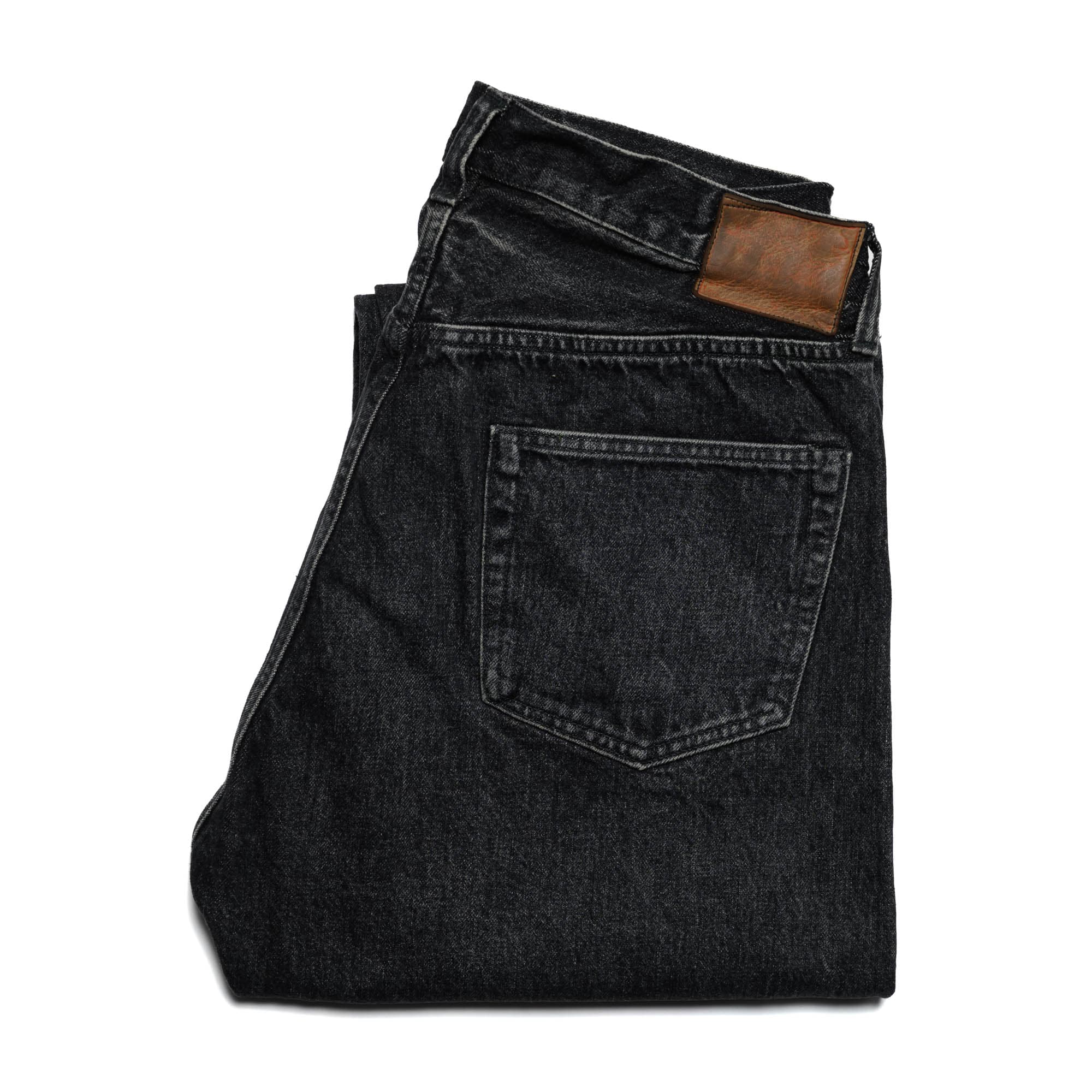 sugar cane 1947 14.25oz Black Selvedge Denim Straight Hard