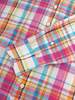 DRAKE'S MADRAS BD SHIRT - PINK MULTI - Thumbnail 4