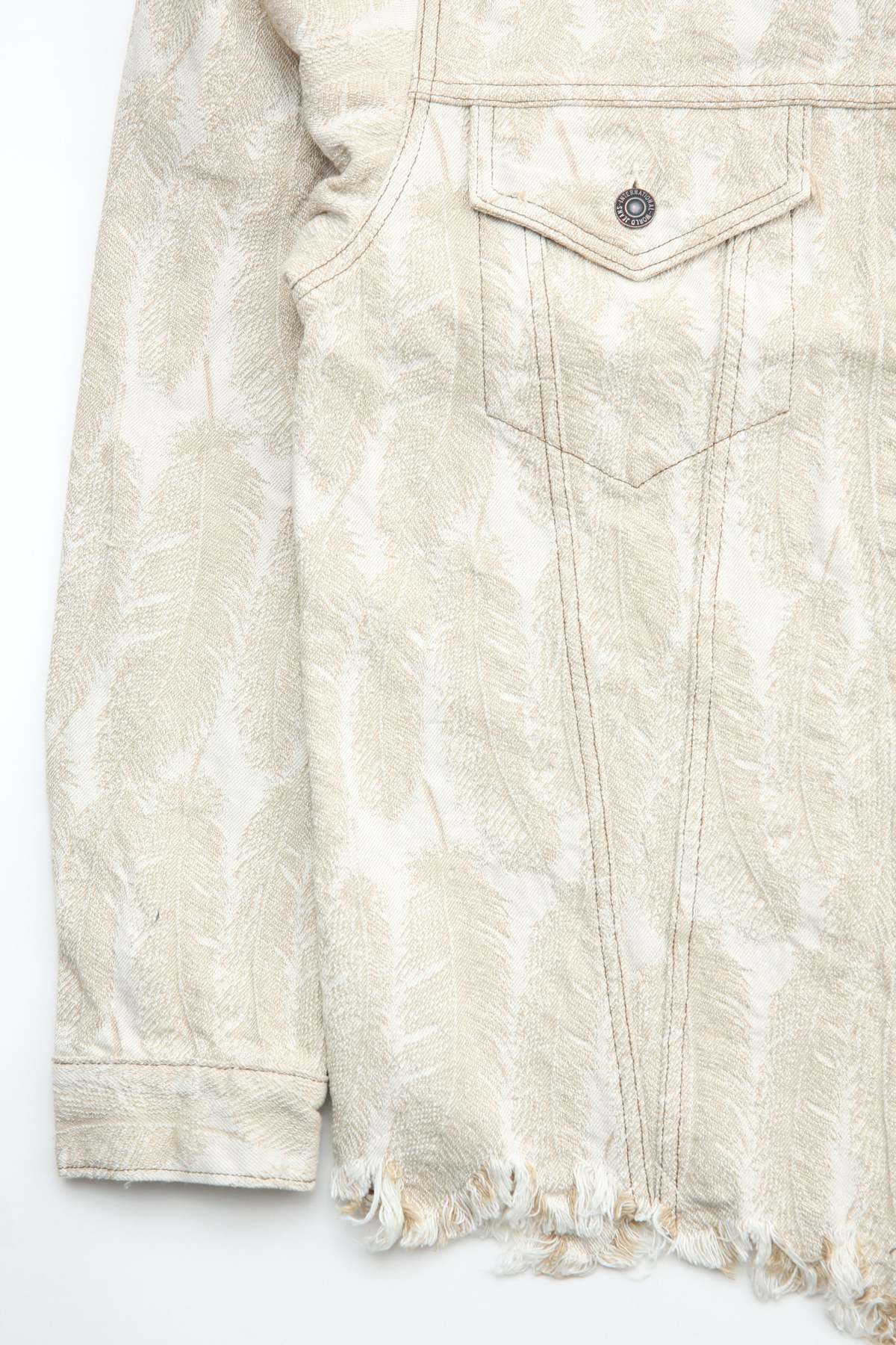 Kapital 12oz Magpie Denim 3rd Jacket - Natural | Garmentory