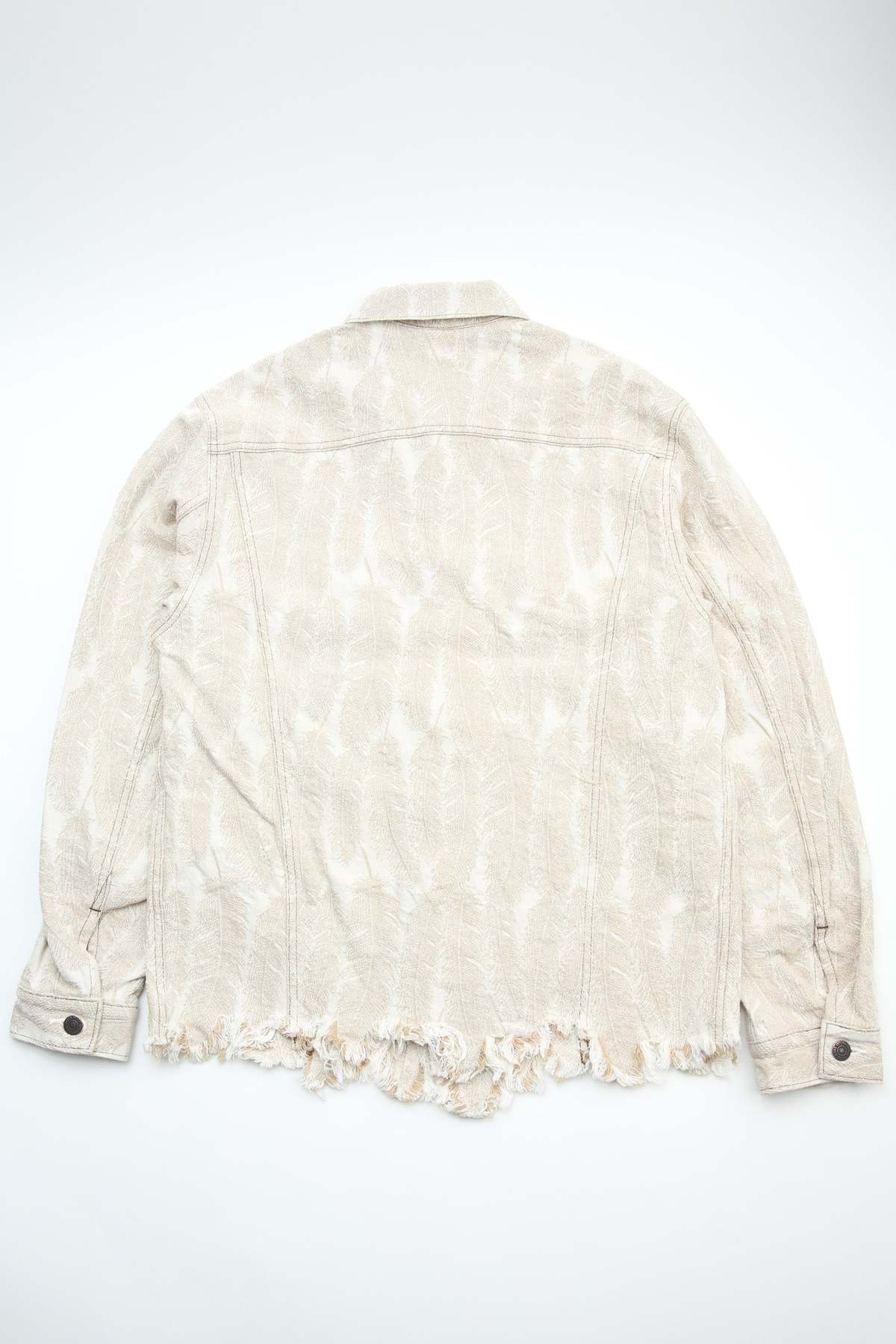 Kapital 12oz Magpie Denim 3rd Jacket - Natural | Garmentory