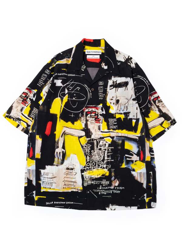 Wacko Maria/guilty Parties Jean-michel-basquiat Hawaiian Shirt