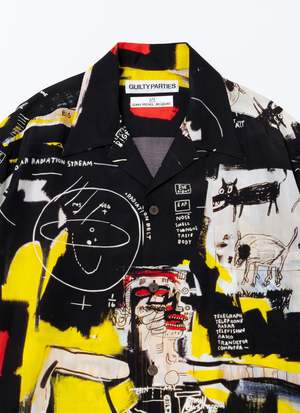 Wacko Maria/guilty Parties Jean-michel-basquiat Hawaiian Shirt