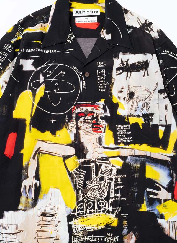 Wacko Maria/guilty Parties Jean-michel-basquiat Hawaiian Shirt