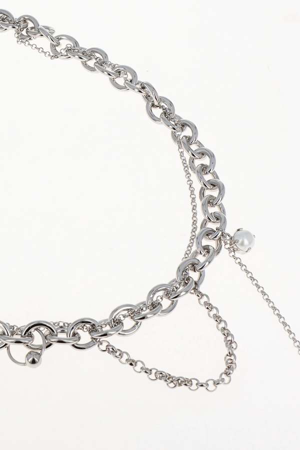 Justine Clenquet Lucy Necklace - Palladium | Garmentory