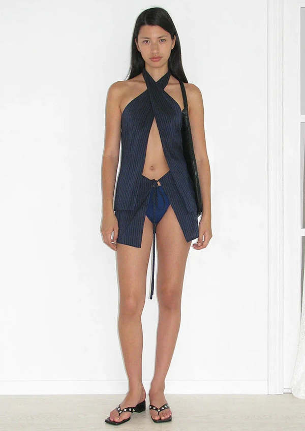 Paloma Wool Bego Top - Navy | Garmentory