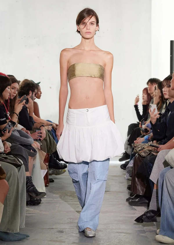 Paloma Wool Mini Globo Skirt - White | Garmentory