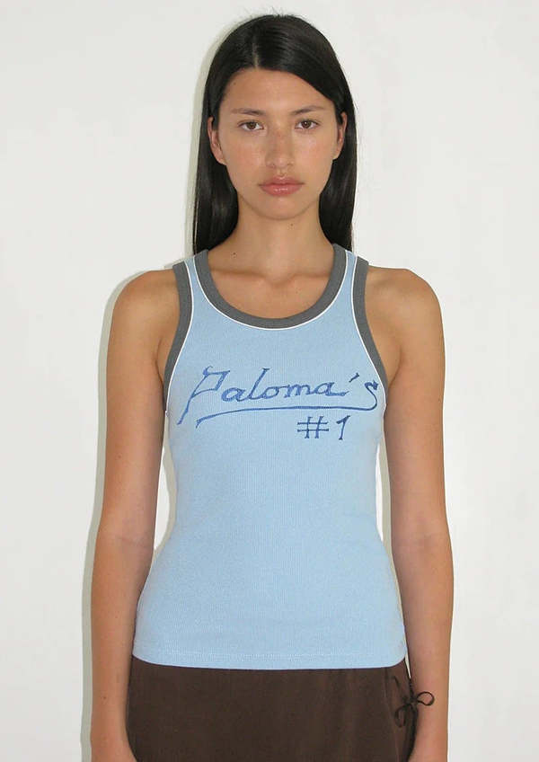 Paloma Wool Paloma 1 Tank - Blue | Garmentory