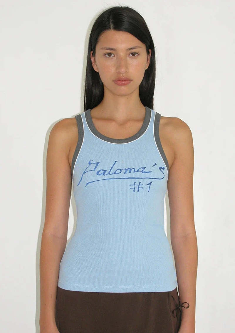 Paloma Wool Paloma 1 Tank - Blue | Garmentory