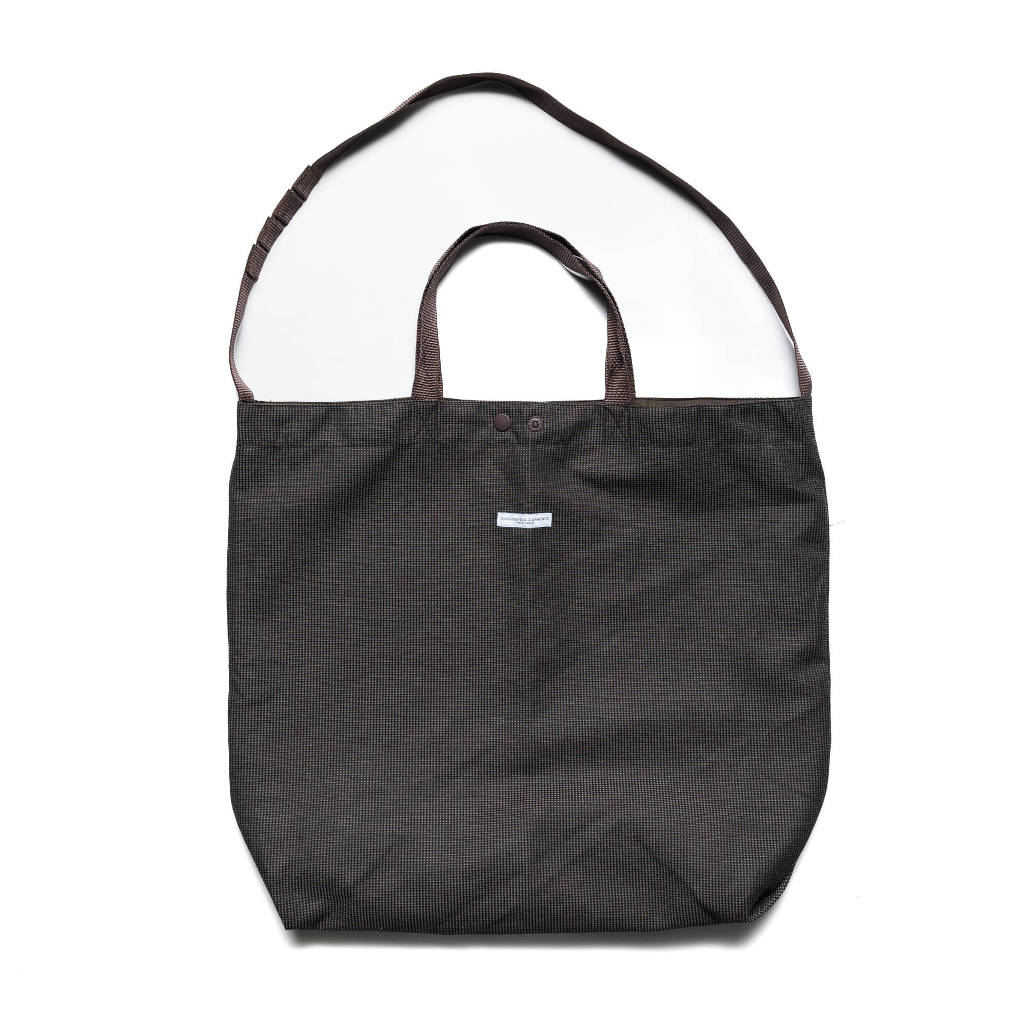 Engineered Garments CP Waffle Reversible Carry All Tote - Dark