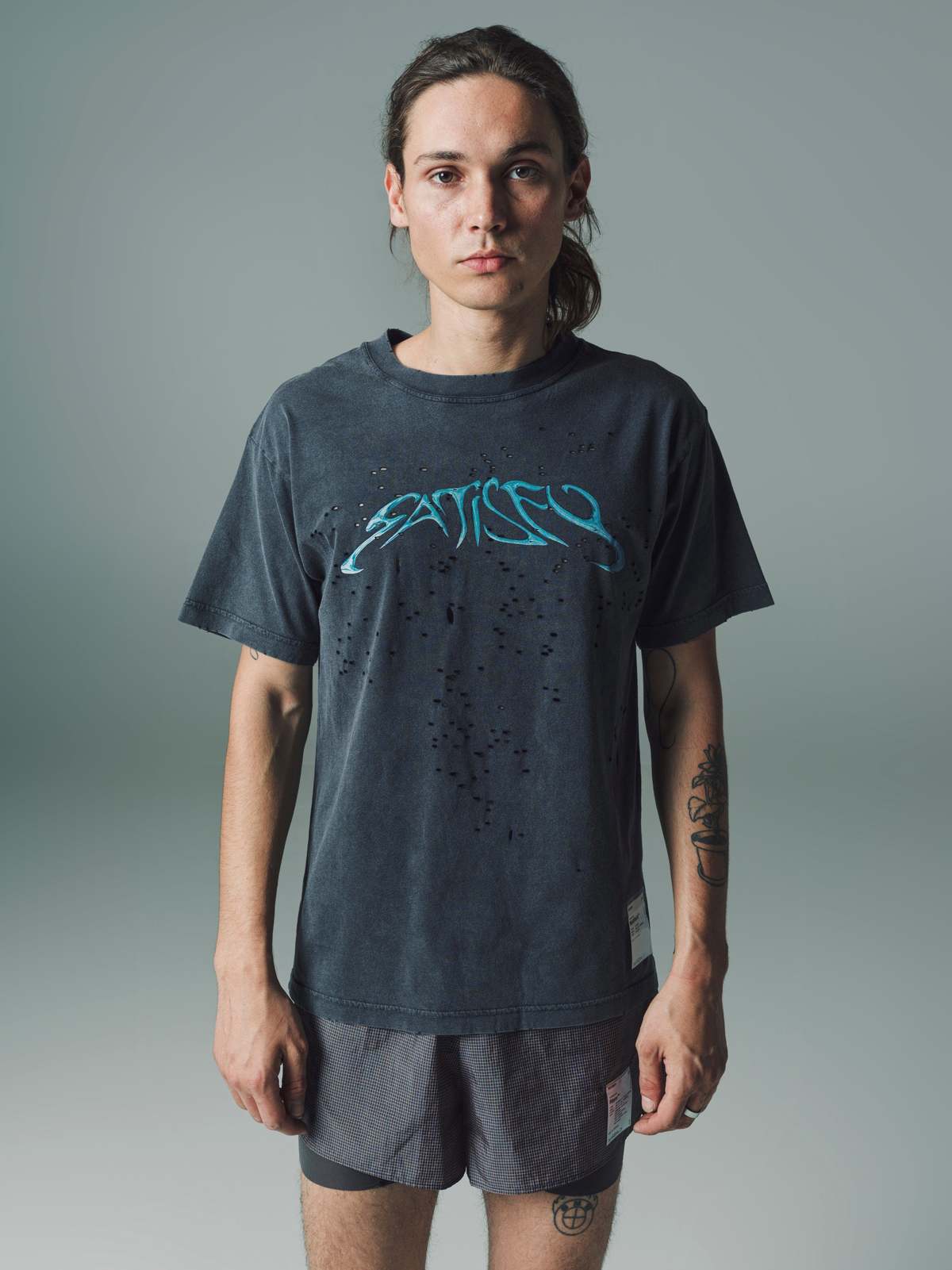 Satisfy Running MothTech Muscle T Shirt - Aged Black | Garmentory