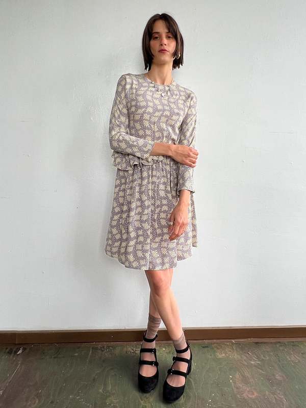 sachin and babi light blue dress PRADA | Sablé Dress | Women | Nero main image 0