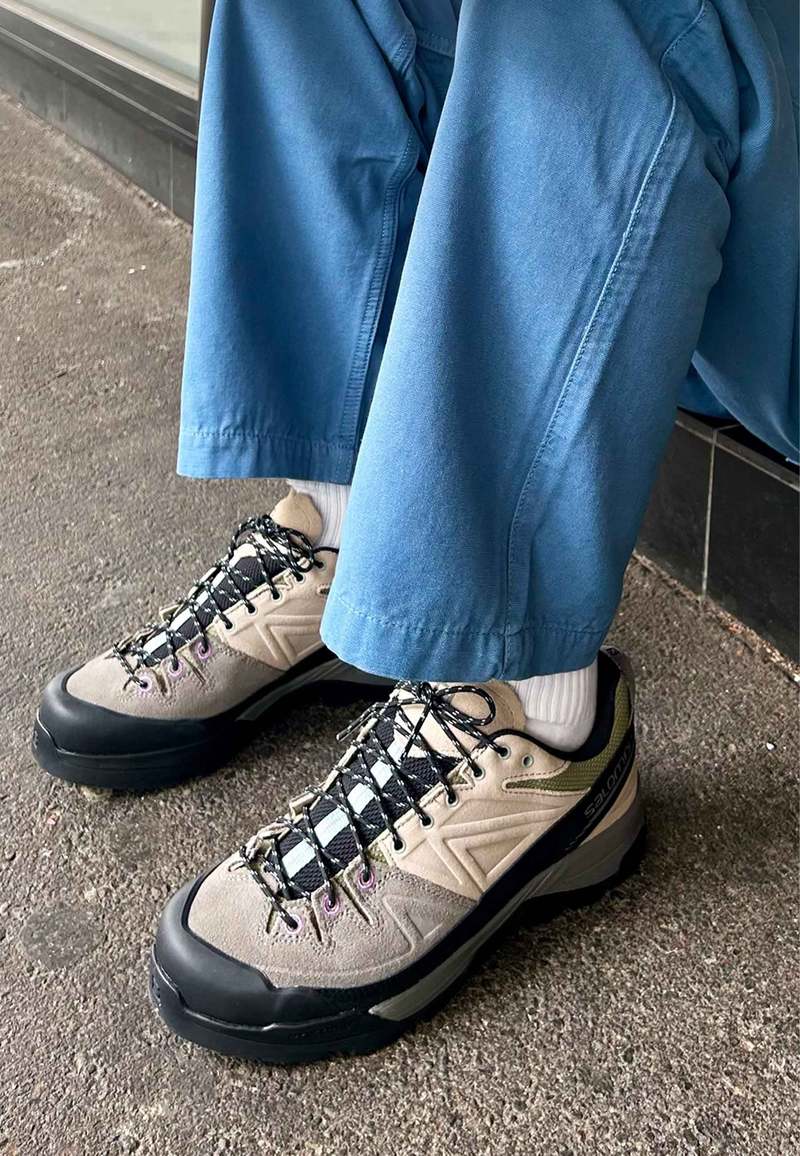 SALOMON X-ALP LEATHER ユニセックス スニーカー 23cm ☆雑誌掲載☆【SALOMON】X-ALP LEATHER ユニセックス スニーカー