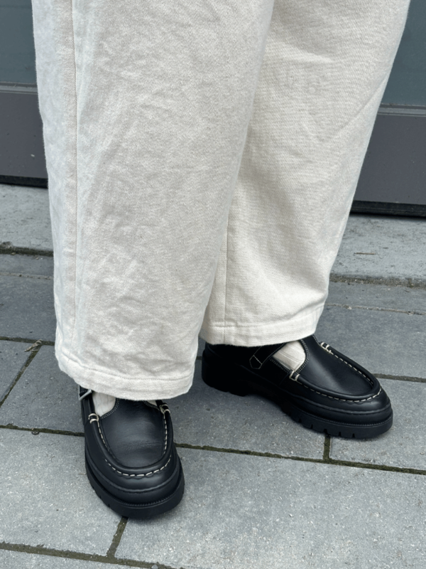 Kleman Rade leather shoes - Black