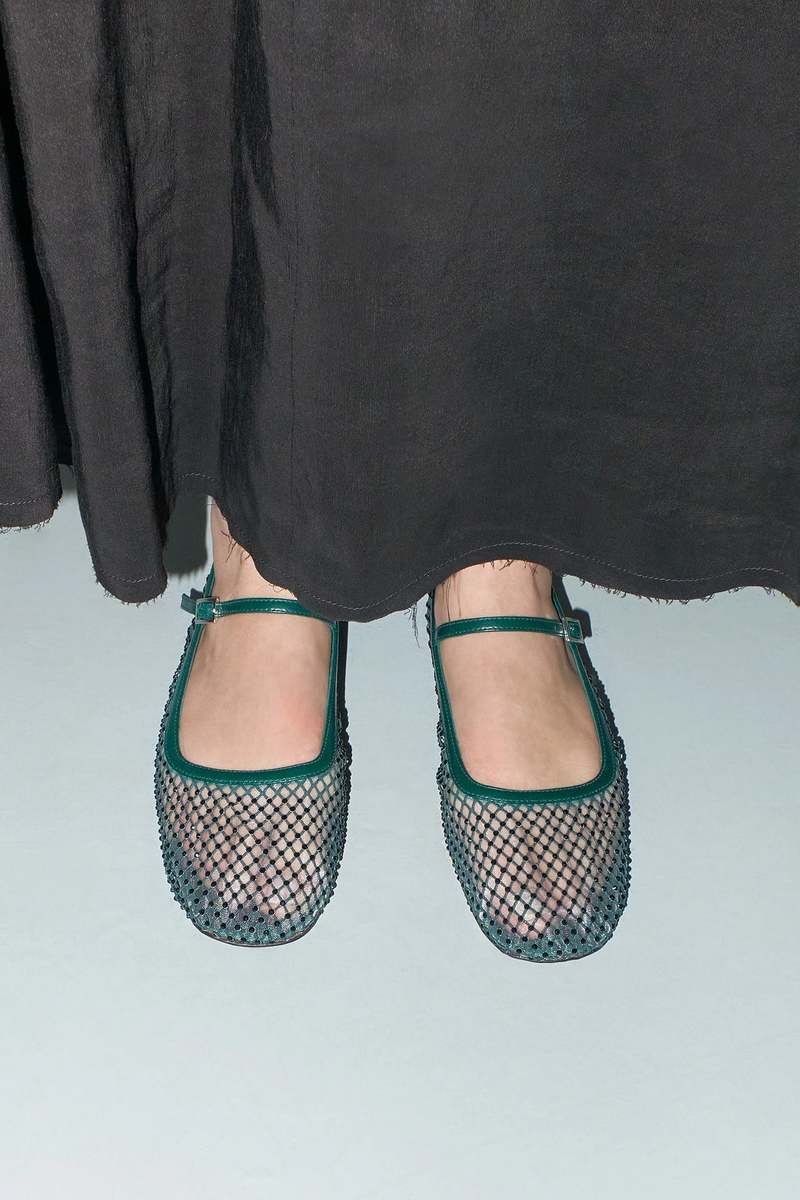 Miista Vanita Ballerina - Green