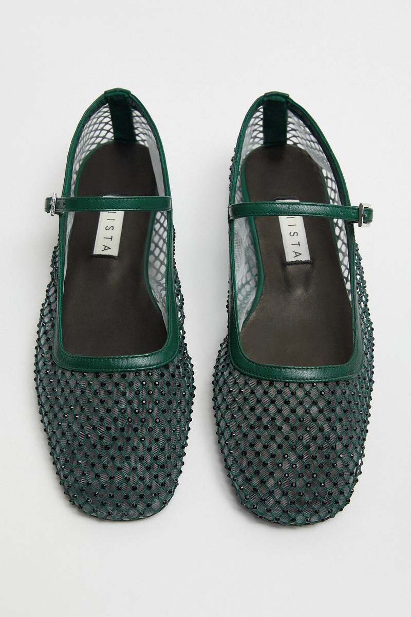Miista Vanita Ballerina - Green